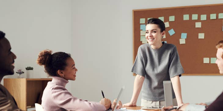 Program manager managing a team and ensures project goals are achieved.