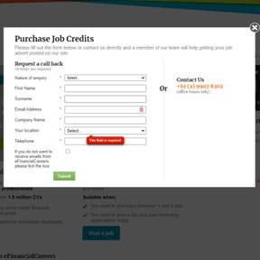 Complete the form and talk to a consultant.