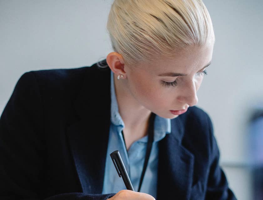 Purchasing Manager creating an estimate of the cost of the upcoming procurement to replenish the inventory stocks