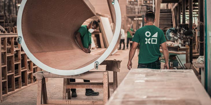 Quality coordinator inspecting the quality of the materials if it pass the quality standards before using it for production