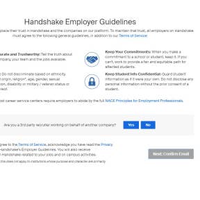 Read through the employer guidelines.