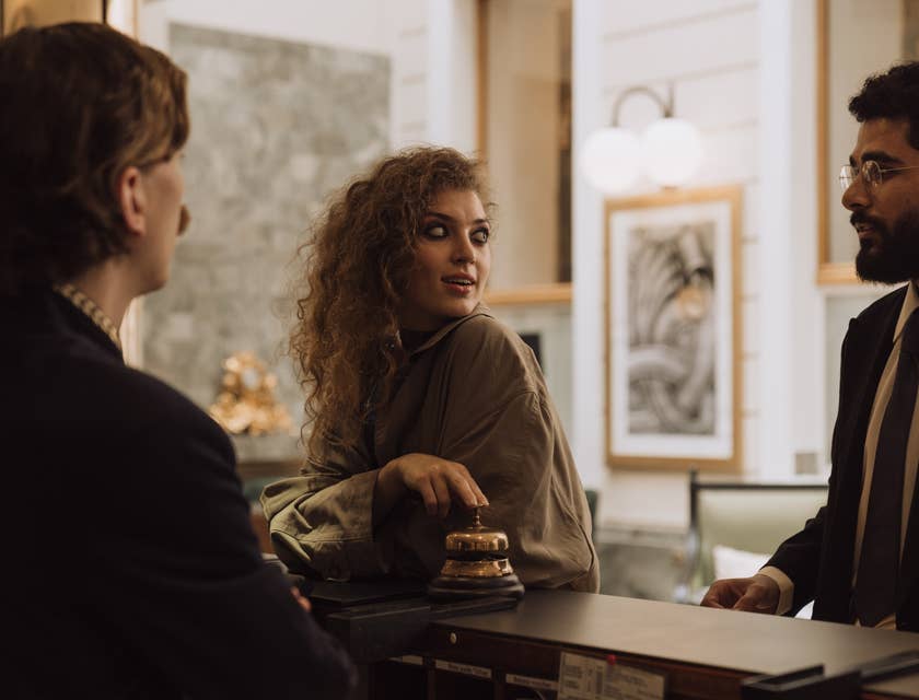 common interview questions for receptionist