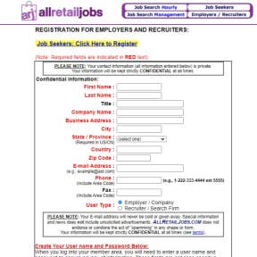 Register for an account.