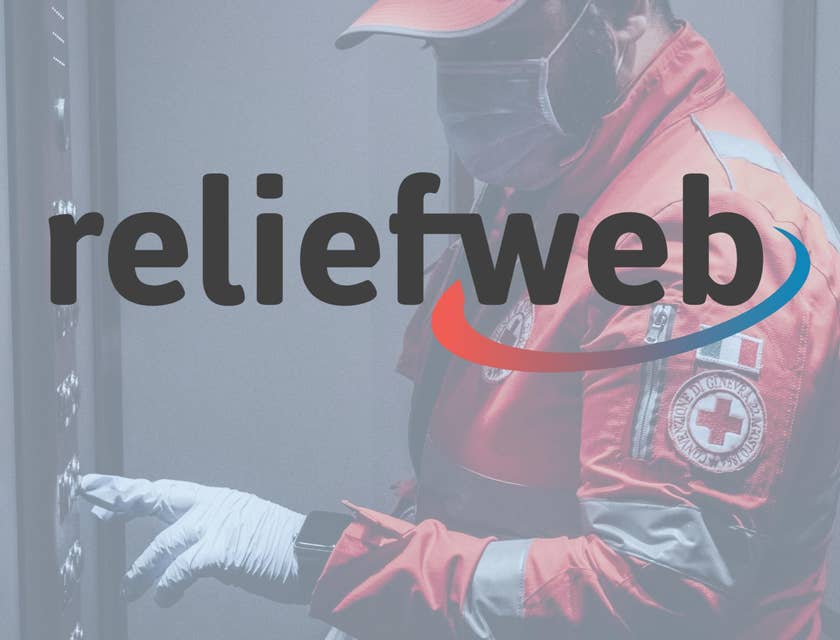 ReliefWeb logo.
