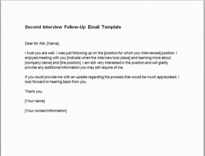 How to send an engaging follow-up email after your interview