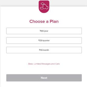 Select a plan.