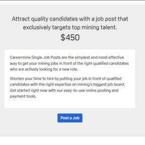 Select a posting option.