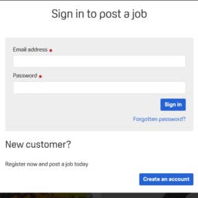 Sign in or create an account.