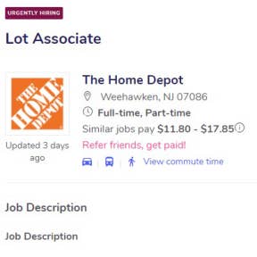 Add billing information and view your post.