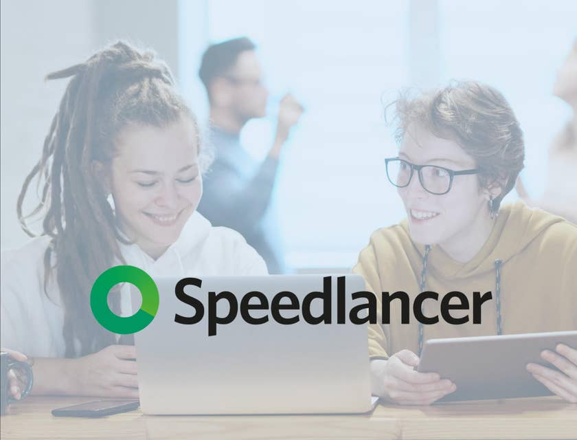Speedlancer logo.