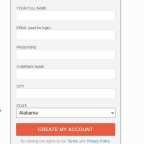 Create an account.