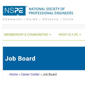 Target dedicated job boards for civil engineers.