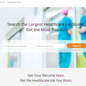 Target dedicated job boards for healthcare professionals.