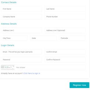 Register as an employer.