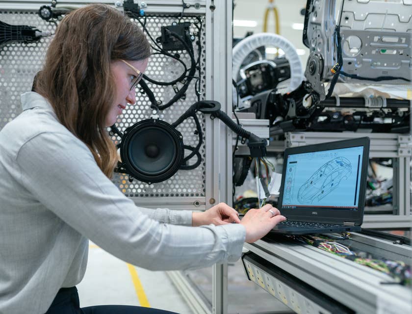 Technical architect finalizes product design while making system upgrades for a new client