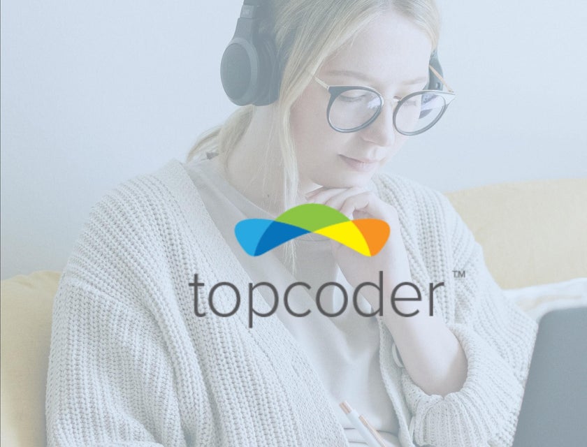 Topcoder logo.