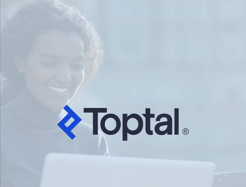 Toptal logo.