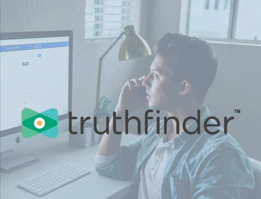 TruthFinder logo.