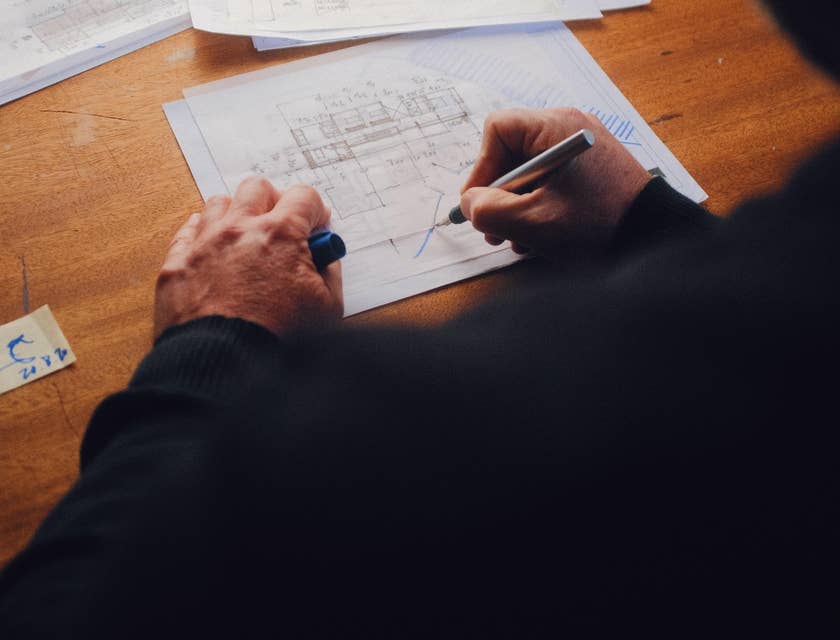 Verification Engineer reviewing a product design and pointing out parts that needs improvement