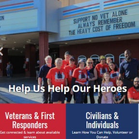 Visit veteran centers and nonprofit organizations.