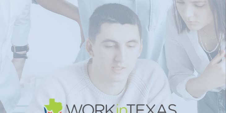 WorkInTexas.com logo.