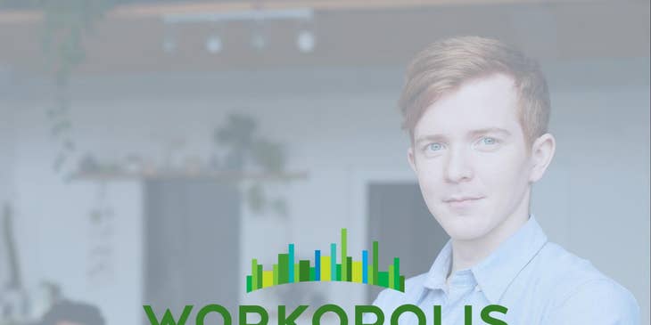 Workopolis logo.